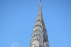 36 New York City Roosevelt Island Franklin D Roosevelt Four Freedoms Park View To The Moon Next To The Chrysler Building